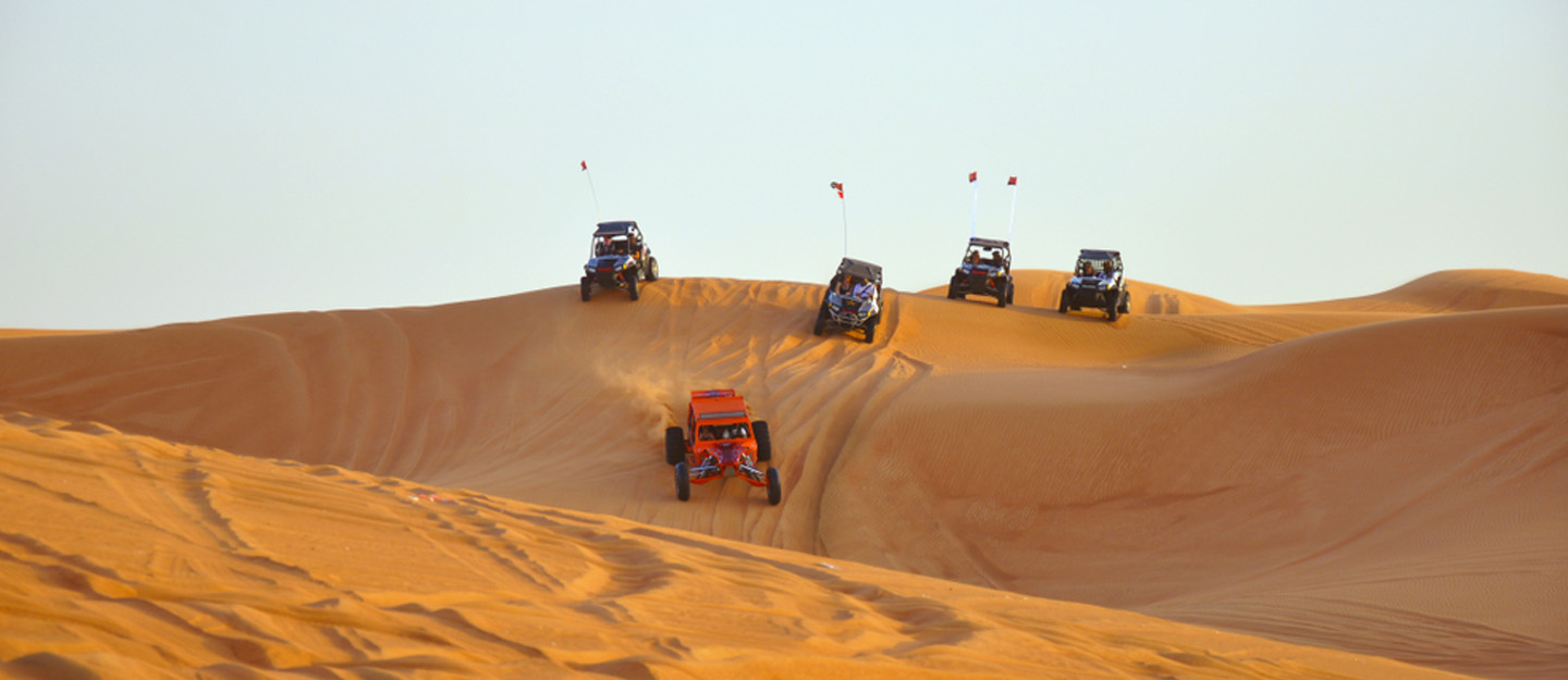 You can find several options for desert safari in Sharjah