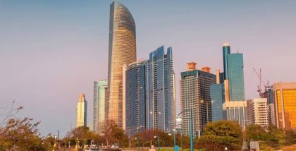 Abu Dhabi skyline
