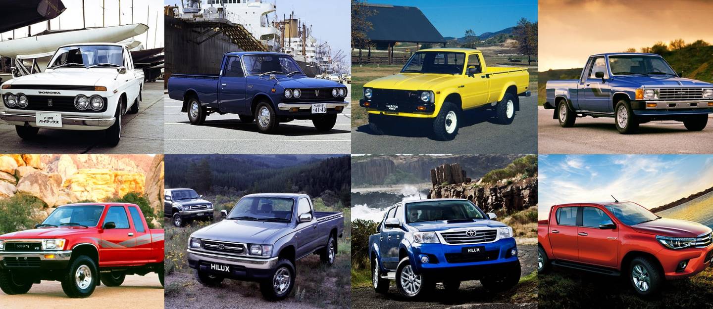 History of Toyota Hilux