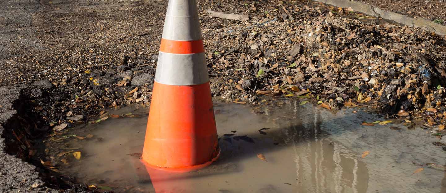 Avoid potholes for car's long life
