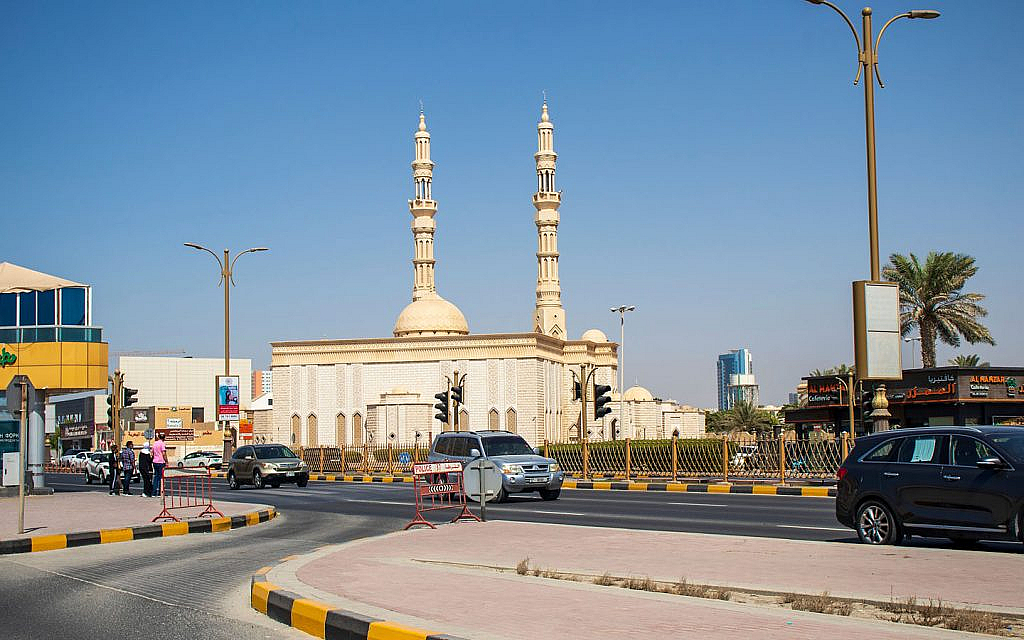 شارع في إمارة عجمان