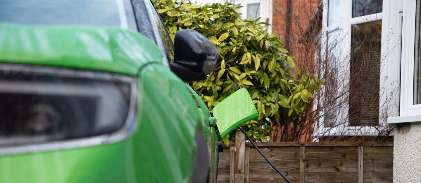 electric car charging at home
