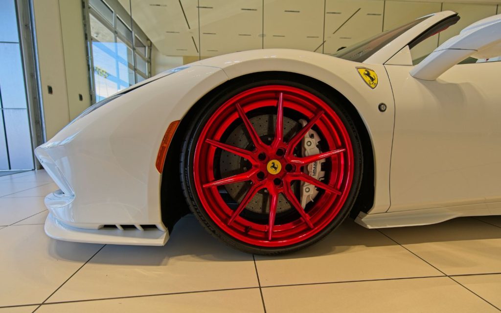 There is one Ferrari showrooms in Dubai