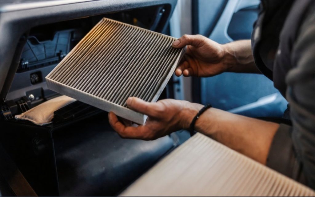 changing a bad cabin air filter