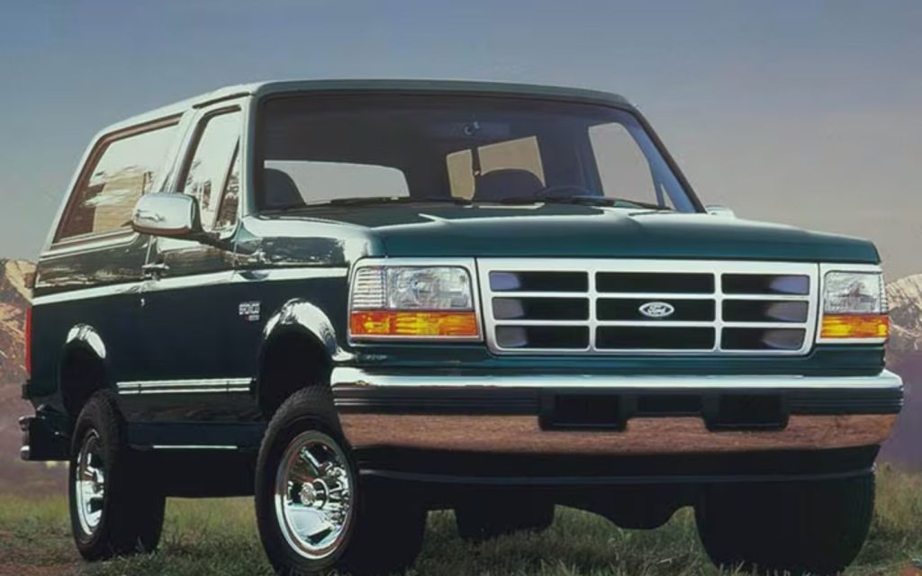 fifth generation Ford Bronco