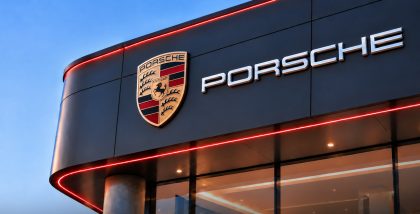 Porsche company logo