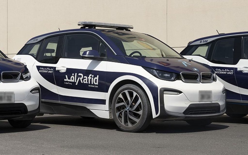 Rafid Sharjah app for traffic incident reporting