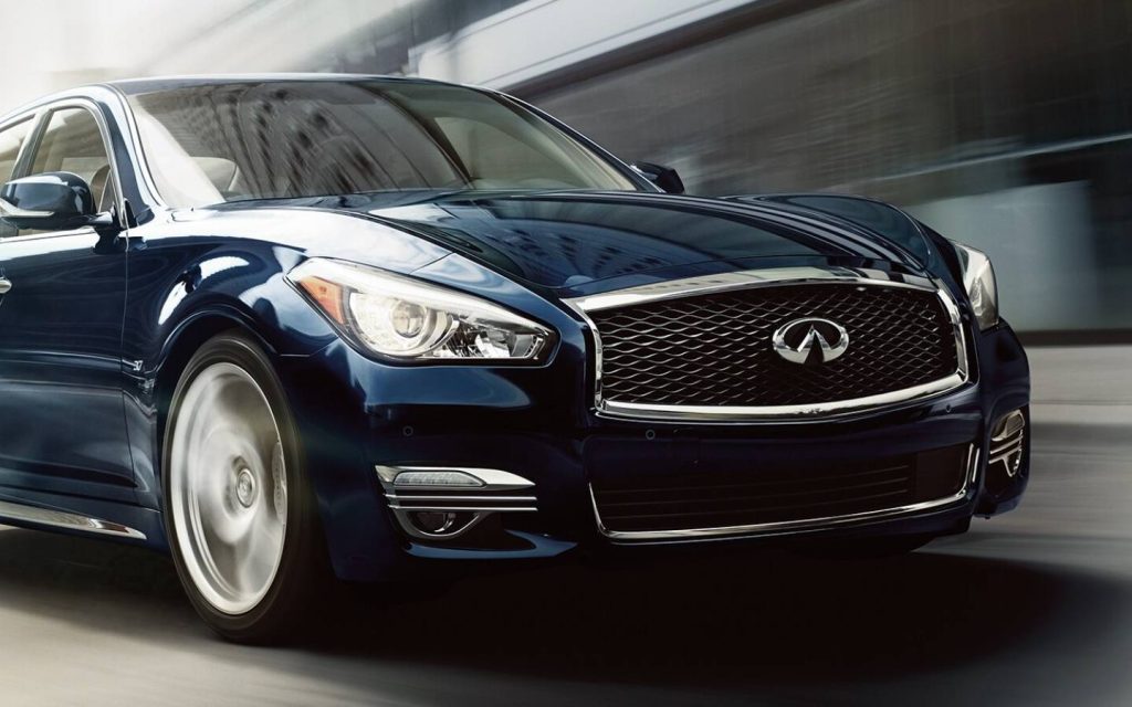 Infiniti cars are sold as Nissans in Japan