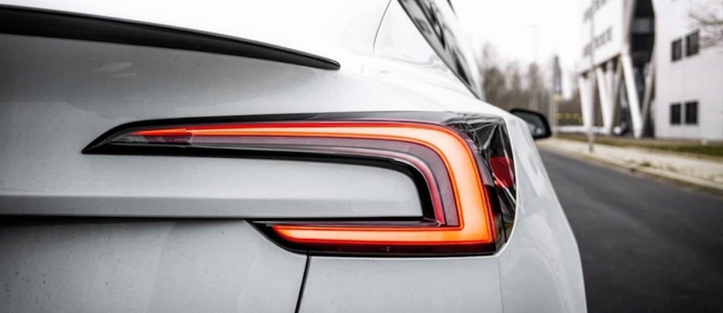 tesla tail light