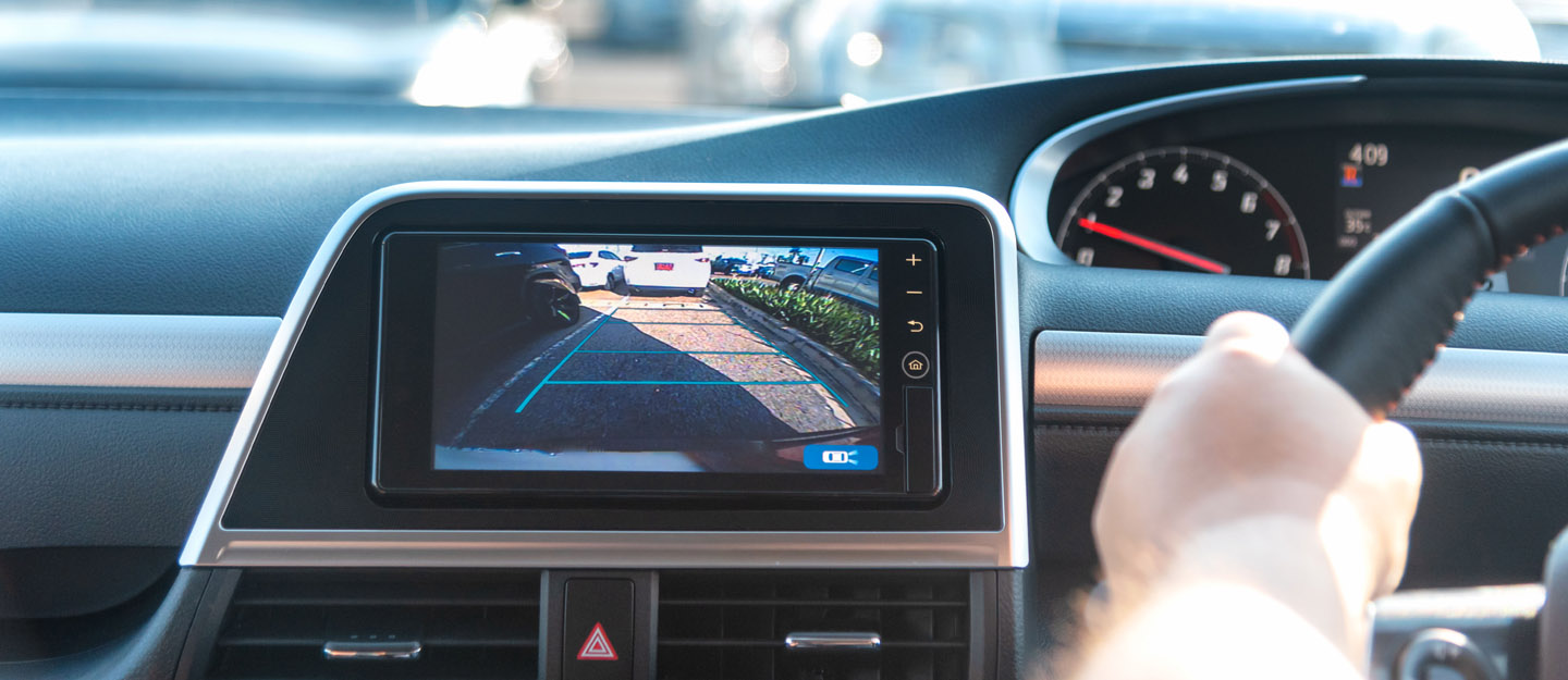 car backup warning working