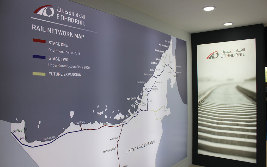 etihad rail is a landmark project in the UAE