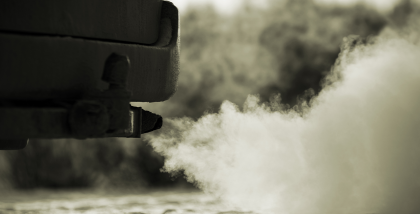 You should not drive a car with cracked exhaust pipe