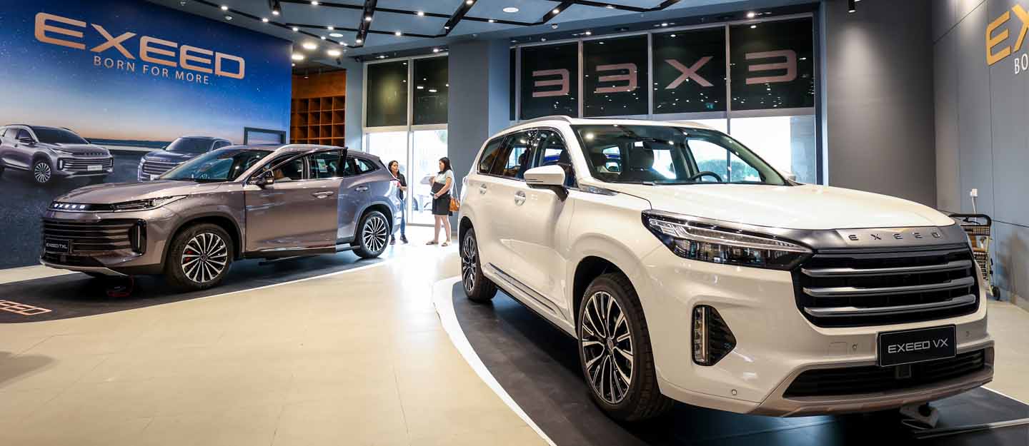 Al Ghurair Investment Pop-up Showroom Concept for Exeed