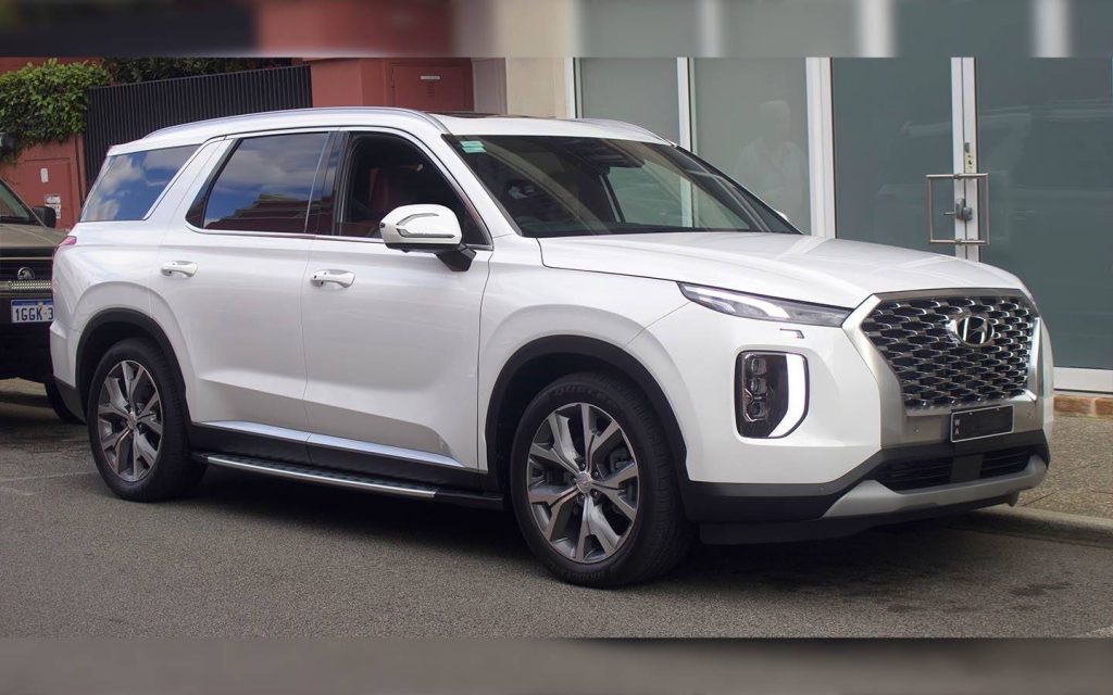 Hyundai's vehicle lineup includes Hyundai Palisade
