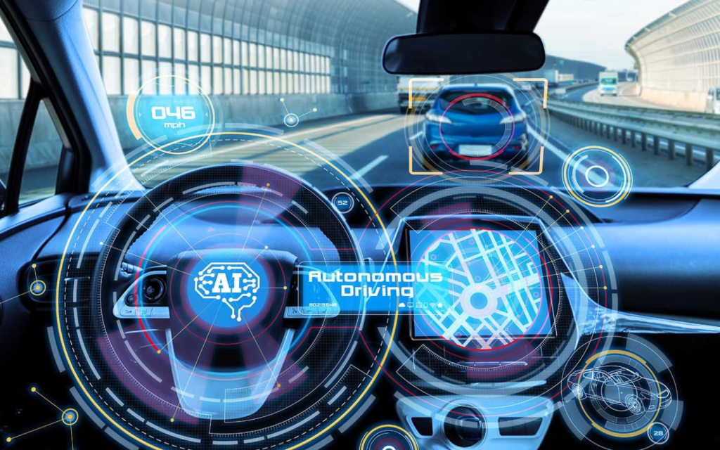 initiatives at the GITEX 2023 encompassed AI integration in autonomous cars