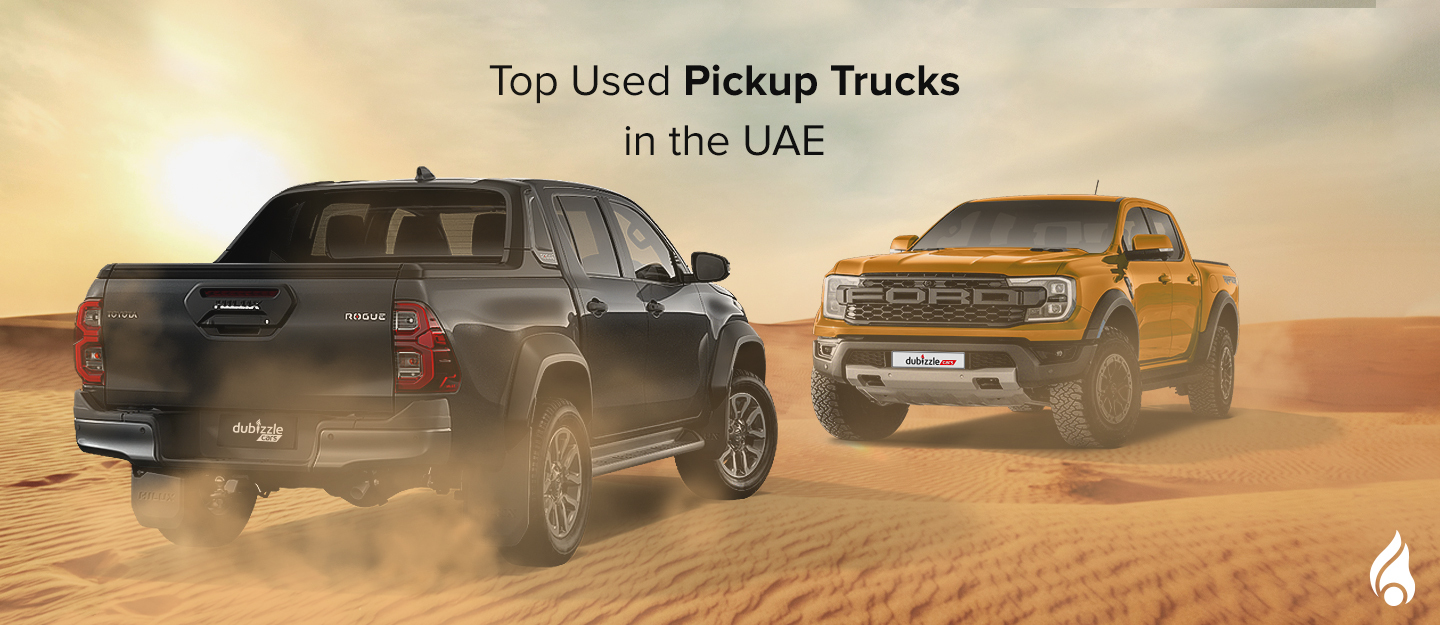 top used pickup trucks in the UAE
