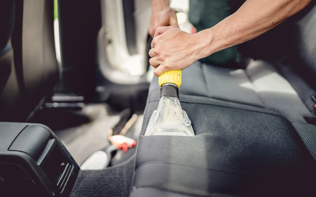 Deep cleaning cloth car seats
