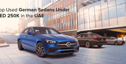 Top Used German Sedans Under 250k in the UAE