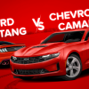 Here is a car comparision between Ford Mustang vs Chevrolet Camaro