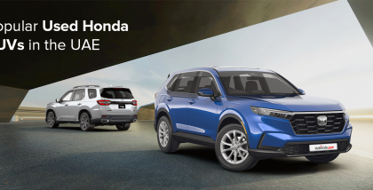 Popular used honda suvs in the uae