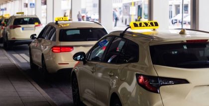 Taxi stand