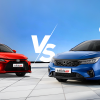 Toyota Yaris vs Honda City in the UAE