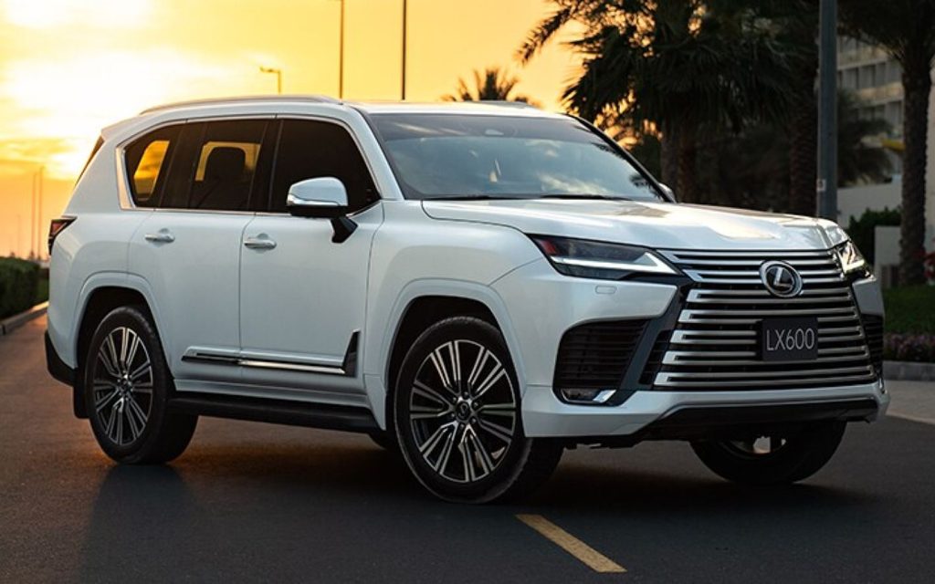 Exterior of Lexus LX reliability and commanding look