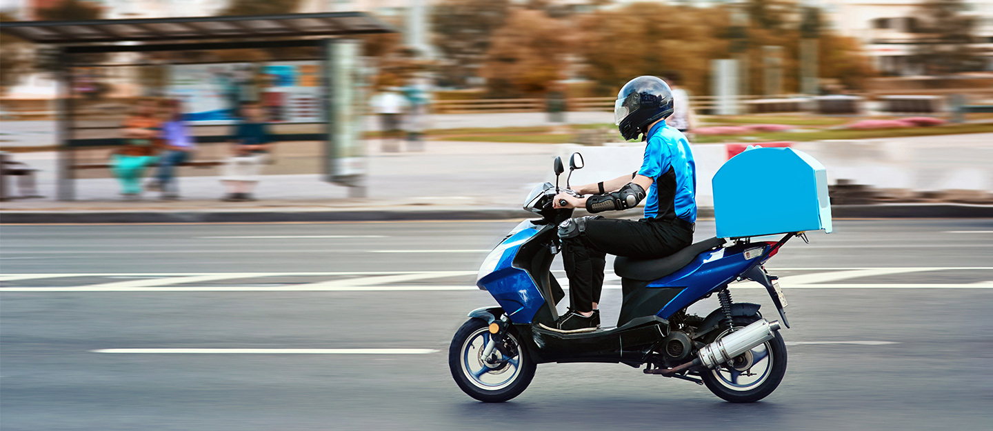 you must follow rules for delivery bikes in Ajman