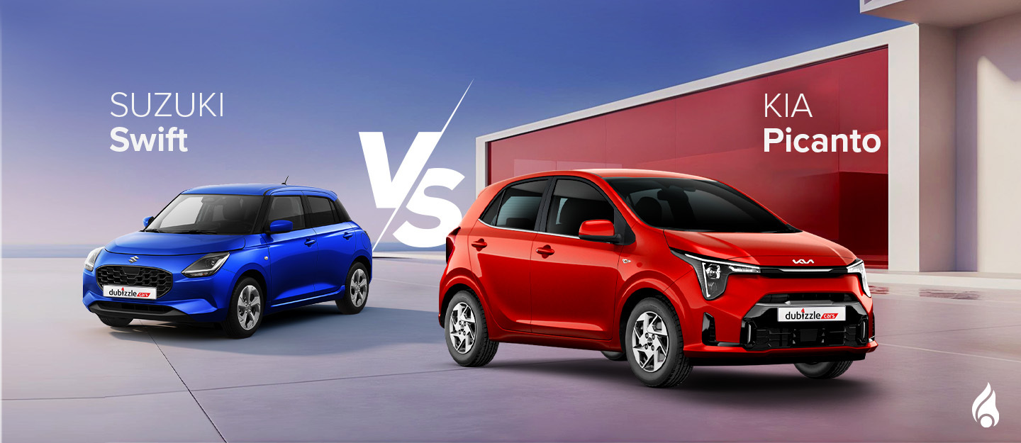 Kia Picanto vs Suzuki Swift in the UAE