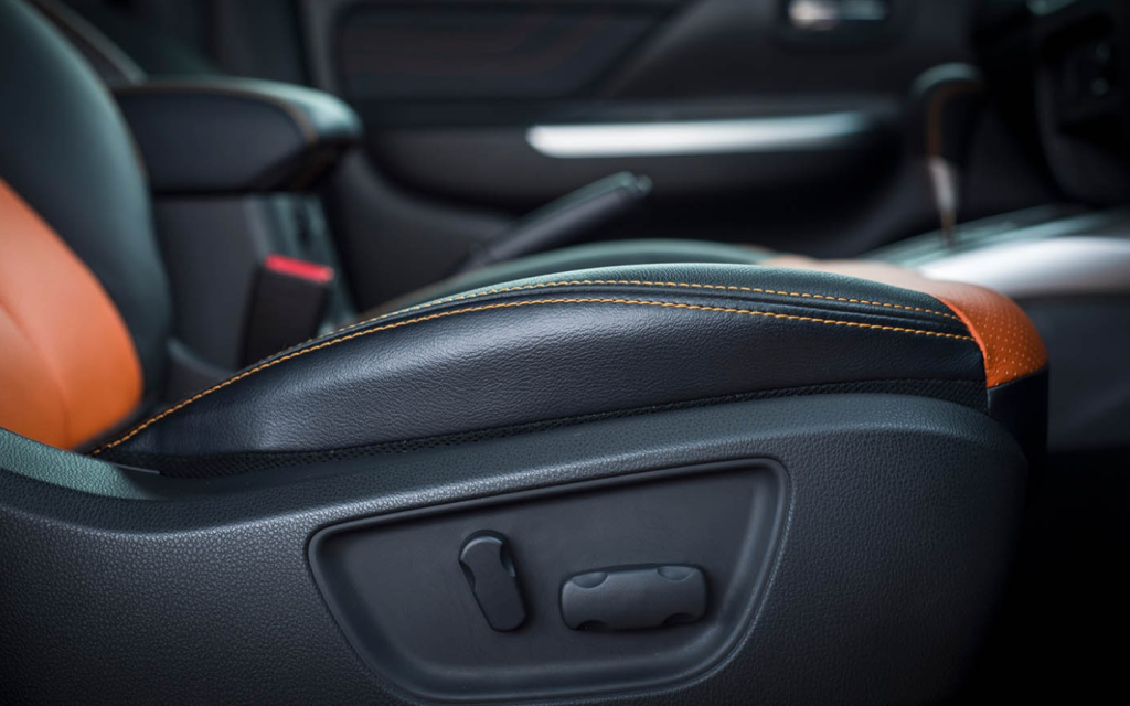 power seat moving options