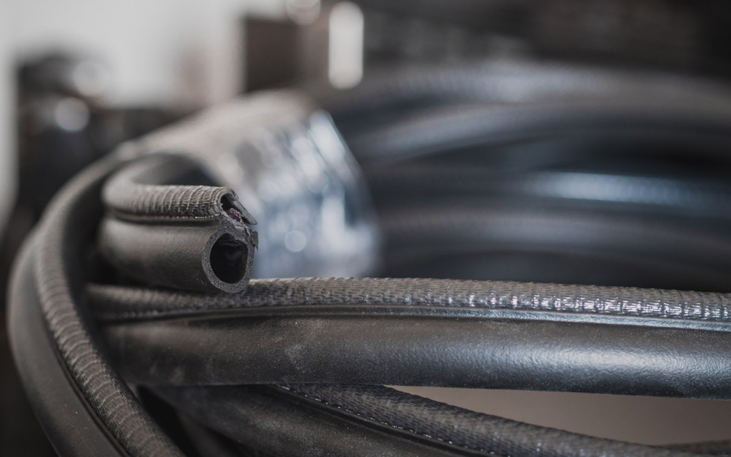 Automotive weatherstripping prevents a car from outside elements