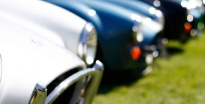 Classic car closeup