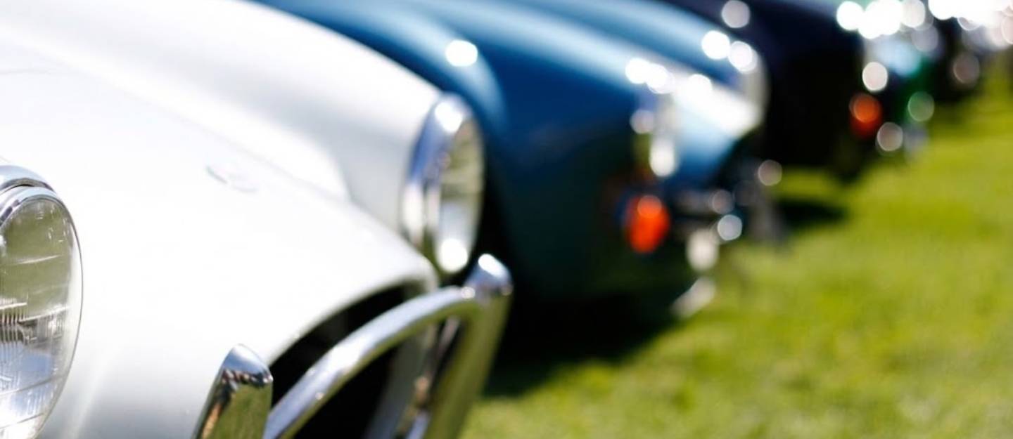 Classic car closeup