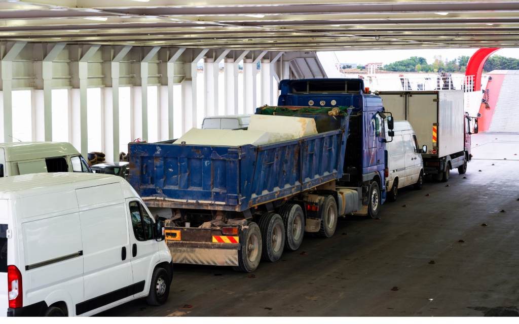 Transporting goods in Ajman