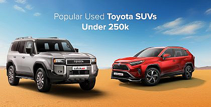 Used Toyota SUVs Under AED 250k