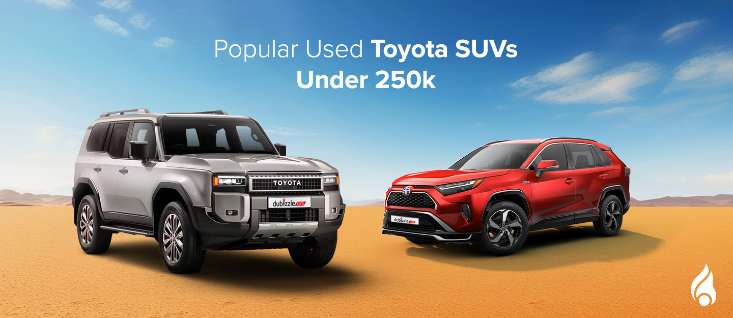 Used Toyota SUVs Under AED 250k
