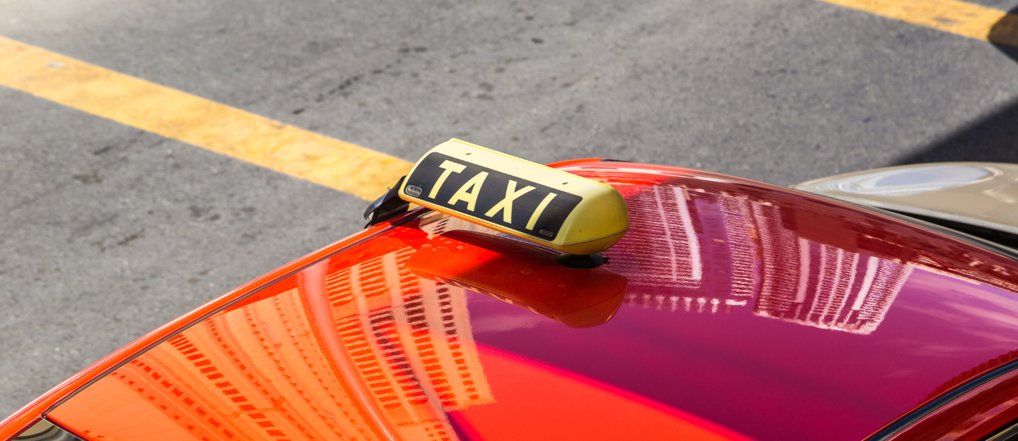 How to request a taxi in ajman