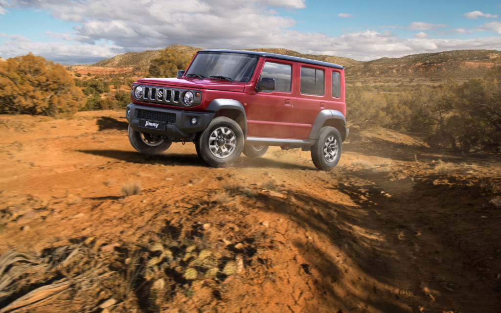 Off-roading SUV Suzuki Jimny