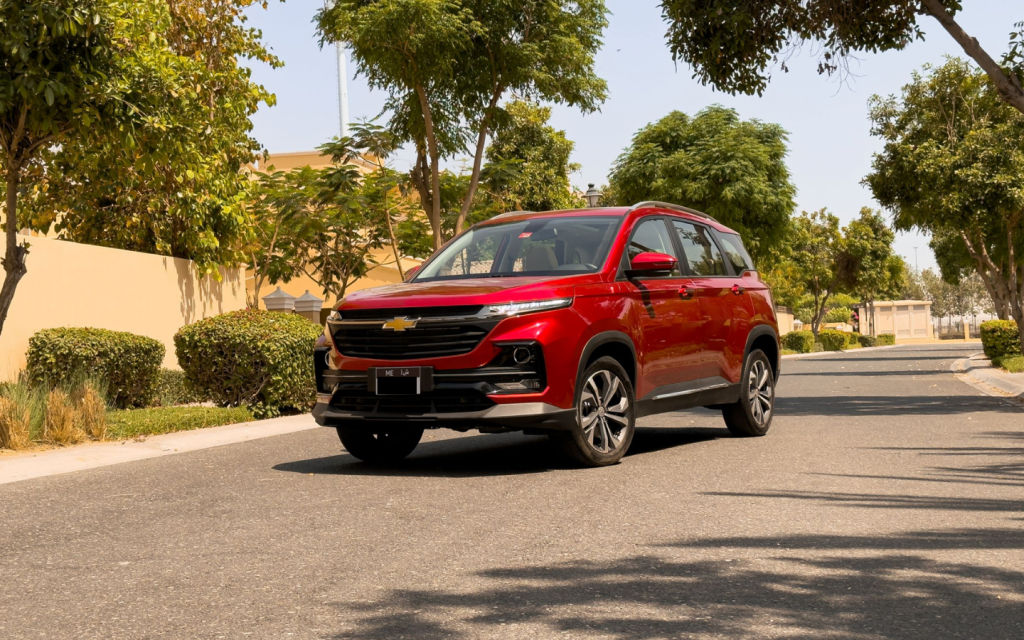 Exterior of the all-new Chevrolet Captiva 2024