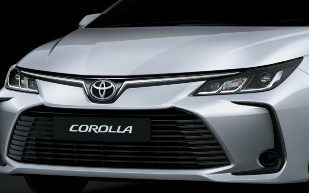 Exterior of Toyota Corolla 2024