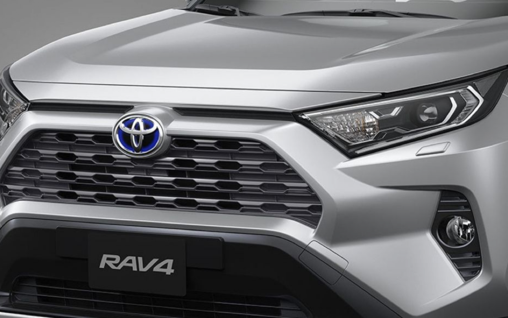 Exterior of Toyota RAV4 2024