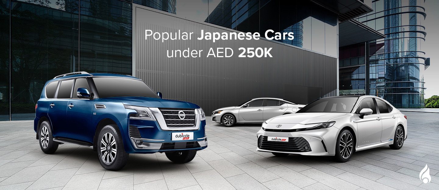 Top Pre-owned Japanese Cars Under AED 250k
