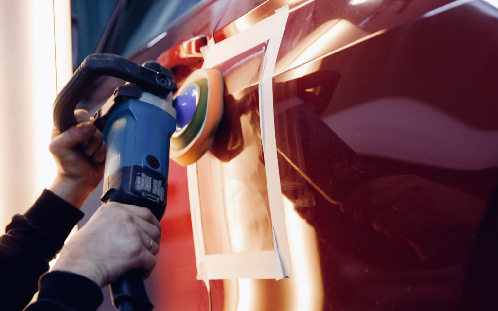 Preparing a car for SMART repair