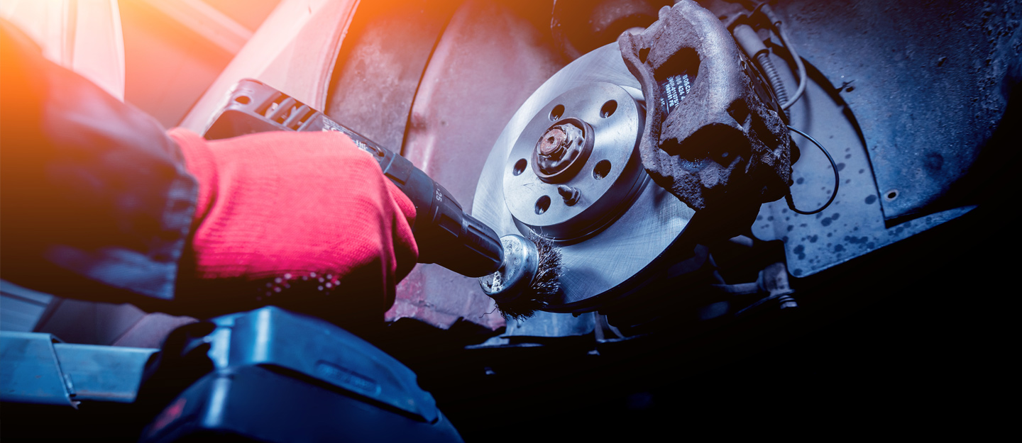 Car brake burnishing and cleaning