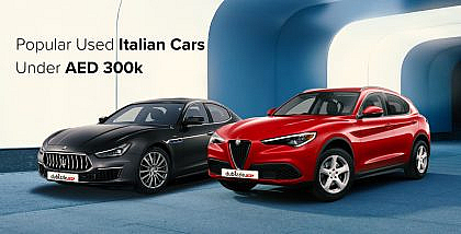 Top Used Italian Cars Under AED 300k