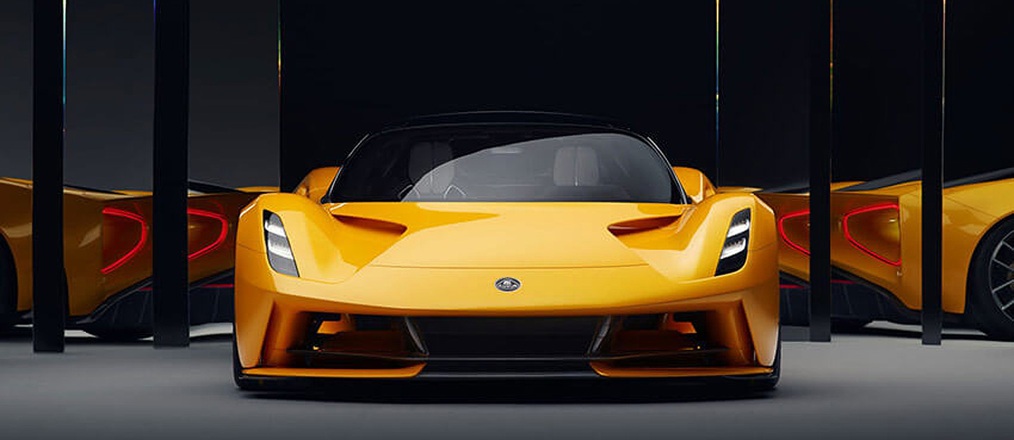 Lotus car models in the UAE