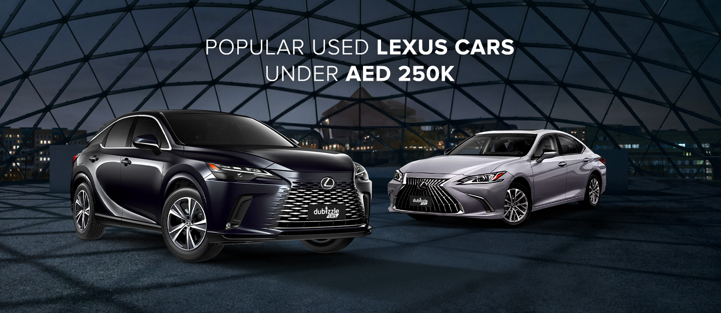 Popular Used Lexus Cars Under AED 250k