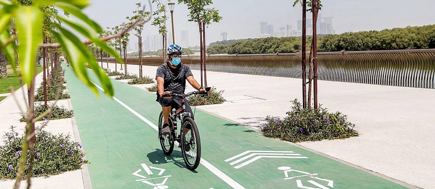 دراجات الهوائية في أبوظبي