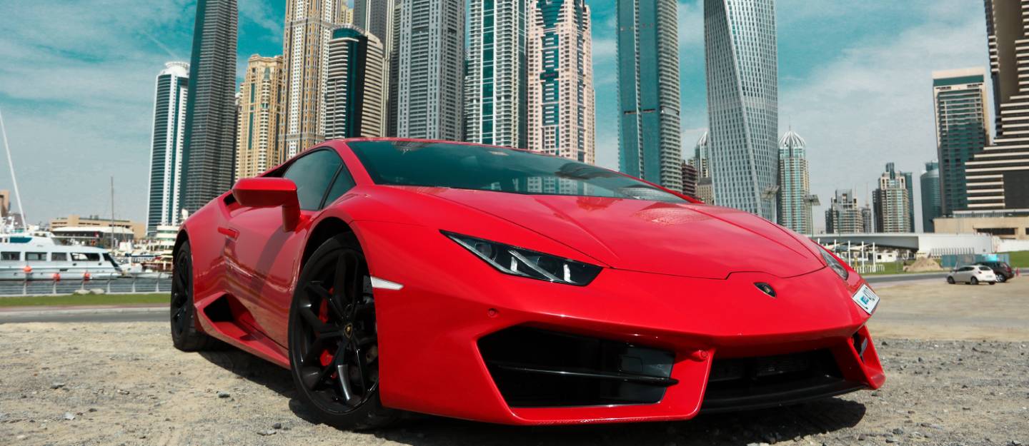 luxury car photography services in Dubai