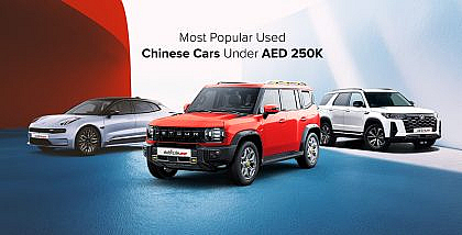 used Chinese cars under AED 250k